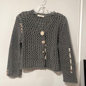 Elisa Cavaletti Club openwork Knitted Cardigan